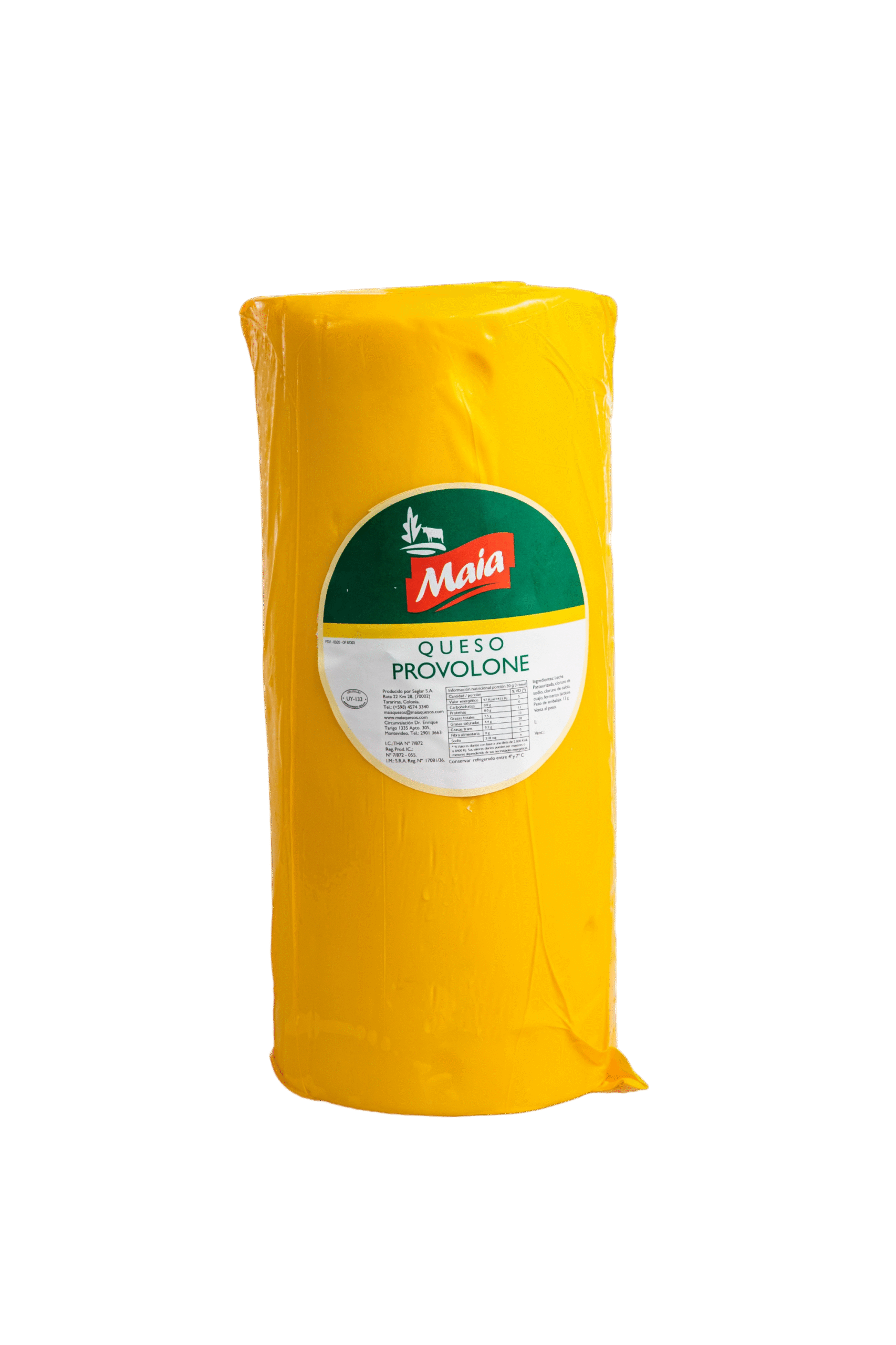 Queso Provolone horma cilíndrica