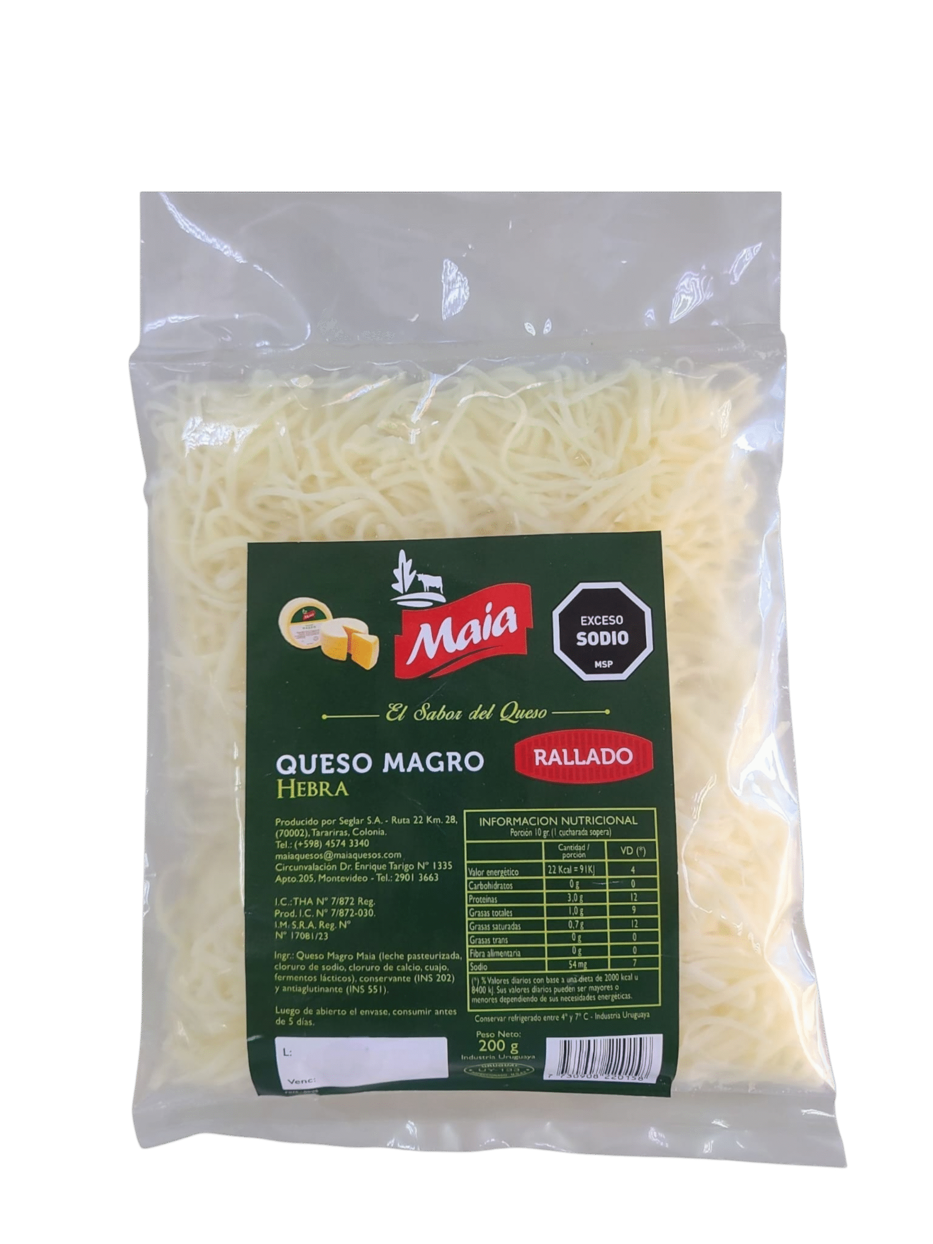 Rallado Magro hebra 200g